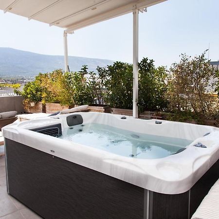 דירות אתונה Gorgeous Penthouse With Private Jacuzzi And Amazing View! מראה חיצוני תמונה