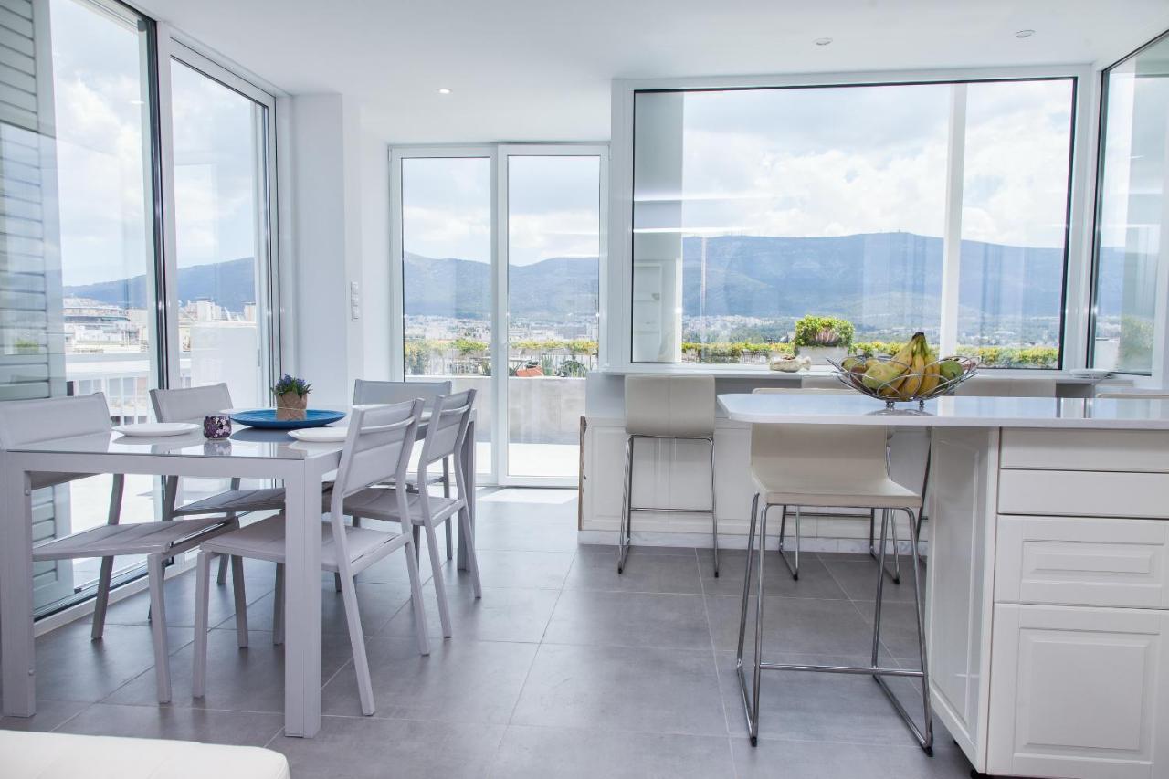 דירות אתונה Gorgeous Penthouse With Private Jacuzzi And Amazing View! מראה חיצוני תמונה
