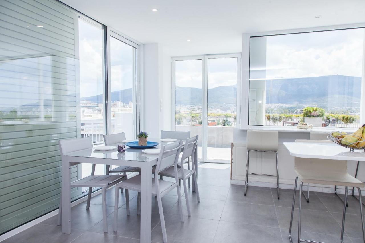 דירות אתונה Gorgeous Penthouse With Private Jacuzzi And Amazing View! מראה חיצוני תמונה