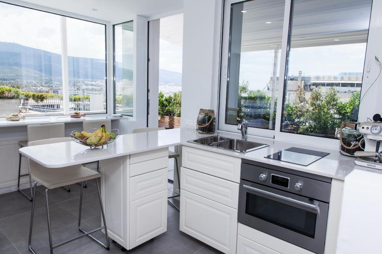 דירות אתונה Gorgeous Penthouse With Private Jacuzzi And Amazing View! מראה חיצוני תמונה