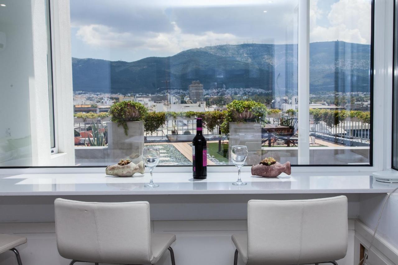 דירות אתונה Gorgeous Penthouse With Private Jacuzzi And Amazing View! מראה חיצוני תמונה