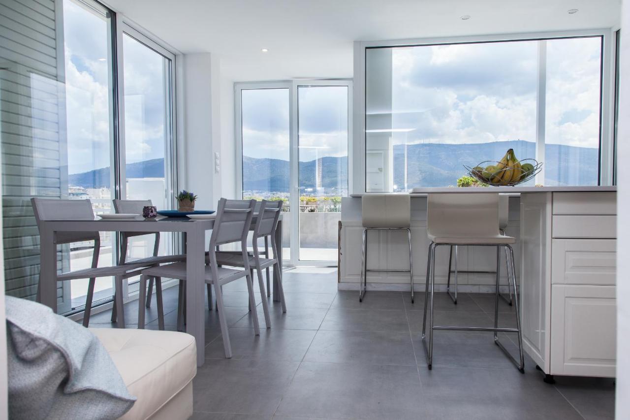 דירות אתונה Gorgeous Penthouse With Private Jacuzzi And Amazing View! מראה חיצוני תמונה